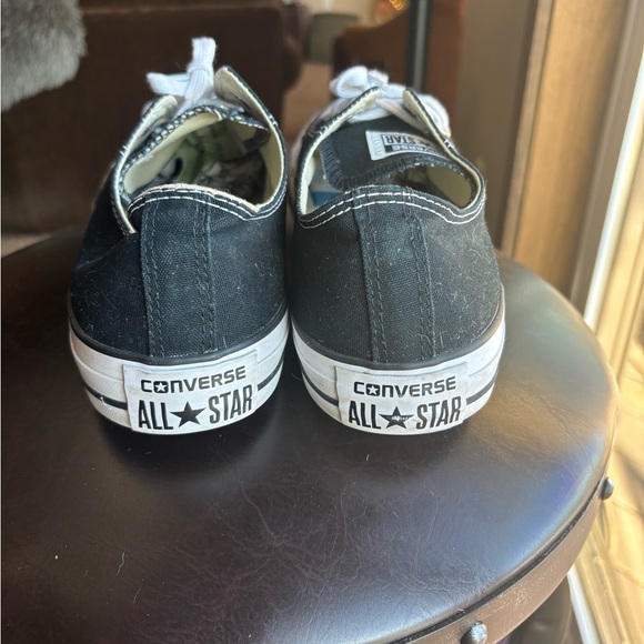 Converse Black and White Canvas Sneakers - Picture 3 of 6